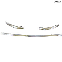 Χρωμιωμένες λωρίδες για μπροστινό προφυλακτήρα Mercedes GLC W253 (2015–2020) – DMb860 - Sellzone.bg Χρωμιωμένες λωρίδες για μπροστινό προφυλακτήρα Mercedes GLC W253 (2015–2020) – DMb860